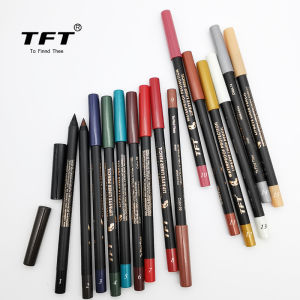 TFT 14 Colors Eyeliner Pencil Long Lasting Pigment Waterproof Blue White Color Gel Eye Liner Pen Eye Makeup