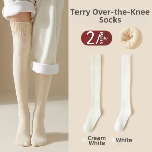 Thick Knee Protection Warmth Legwarmer Over-the-Knee Stockings