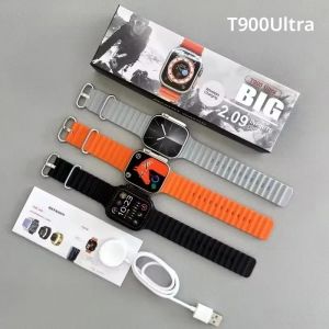 ขายส่ง T900 Ultra สมาร์ทนาฬิกาผู้ชาย 49mm Series 9 หน้าจอ AMOLED NFC เข็มทิศกันน้ําสําหรับ Apple นาฬิกา IWO Ultra 9 smartwatch