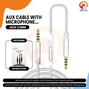 Aksesoris Audio Profesional: Mengenal NANVAN AUX Cable dengan Mikrofon & Pengatur Volume