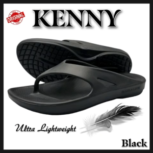 Duralite Kenny Mens Lightweight and waterproof non-slip rubber soles Sandals/Flipflops (Dk.Grey)