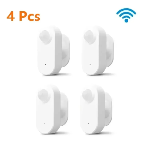 Tuya WiFi Human PIR Motion Sensor Motion Detecter 360° Rotatable Linked Smart Home Smart Security Alarm Alexa Google Assistant