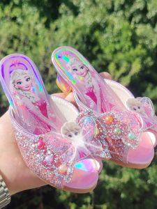 Princess Style Heeled Shoes for Girls
