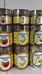 Keripik Ubi Madu 500 mL Toples VEGEKRIPS