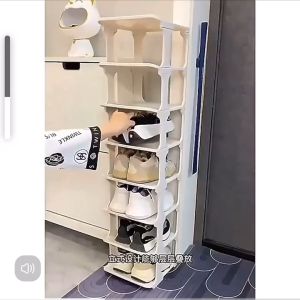【Local shop】Căn hộ nhỏ Đơn giản Kệ giày Cửa nhà Khe hẹp nhỏ Ký túc xá Tủ giày Mạnh mẽ và bền Nhiều lớp Công suất lớn