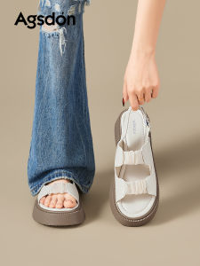 Agsdon | Comfortable Thick Soled Sandals for Women Suitable for Beach & Casual Wear