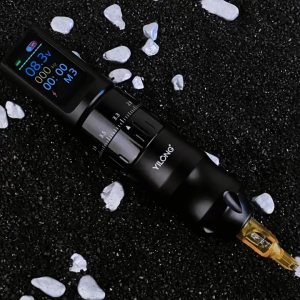 【รุ่นใหม่ล่าสุด】เครื่องสักลาย LED ปากกาสัก เครื่องสักลายled เครื่องสักลายไร้สาย เครื่องสัก ชุดเครื่องสักครบชุด เครื่องสักฮอก ปากกาสักไร้สาย tattoo machine เครื่องสักลลายไร้สาย เหมาะสำหรับผู้รักการสัก ผู้เริ่มต้น และศิลปิน ซื้อ 1แถม78