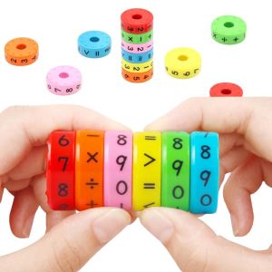 Magnetic Mathematics Wheel Digital Learning and Education Tool Magic Intelligent Arithmetic Mathematics Puzzle Magic Cube Gift