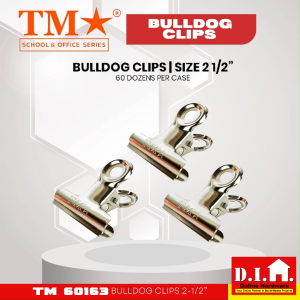 Do It Home TM-60163 Bulldog Clip 2 1/2 Inches Extra Large Metal Clamp