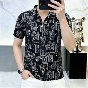 Kawadu | Icy Silk Printed Mens Fashion Summer Shirt