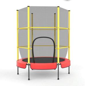 Indoor Bouncer Childrens High Fence Trampoline Fitness Equipment Jumping Bed Sainte Wall Data Cable DC Interface Other Output