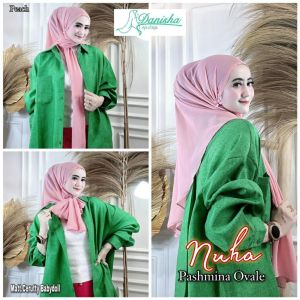 Jilbab Pashmina Oval Nuha By Danisha Hijab