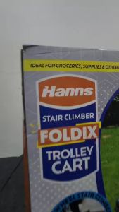 Buy 1 Take 1 Hanns Foldix Stair Climbing Trolley Cart – Effortless Transport for Heavy Loads Multi-Purpose Trolley Compact & Foldable