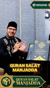 Al Qur an Salat Manjadda Jumbo + Standing Qur an Huruf/Khat Besar Tajwid Berwarna Terjemahan Kemenag RI Qur an Premium