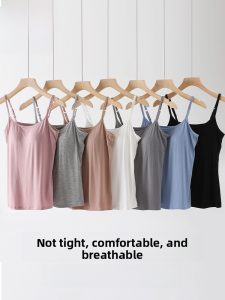 Miiow | Cat Lady Strapless Vest Womens Summer Outdoor Wear Inner Match Base 2025 New Style Sleeveless Top Sweet Style Pure Color