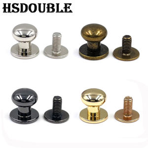 10 Bộ Khóa Kim Loại Hợp Kim Hình Tròn Dùng Trang Trí Làm Đồ Thủ Công Dây Da Dây Đồng Hồ Khóa Móc Hình Đầu Tu Sĩ Khóa Móng Tay Khóa Hợp Kim Kẽm Đầu Mở
