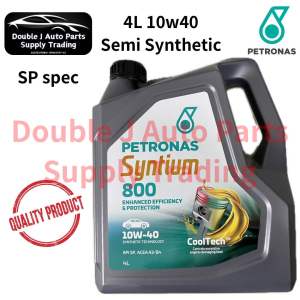 Petronas Syntium 800 10W40 Semi Synthetic Engine Oil API SP 4L Minyak Enjin