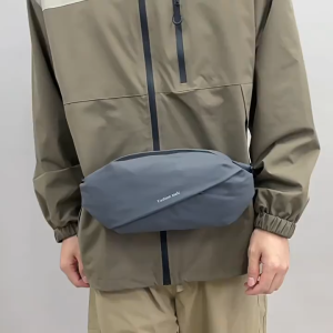 Túi đeo chéo nam mới xuyên biên giới túi đeo chéo thể thao/đạp xe/tập gym túi đeo hông đựng điện thoại di động cao cấp túi đeo ngực đa chức năng.