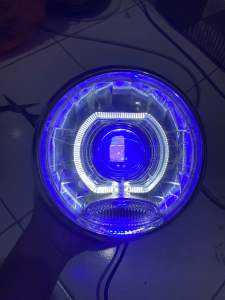 reflektor lampu depan vixion biled reflektor vixion biled proji siap pakai pnp rx king