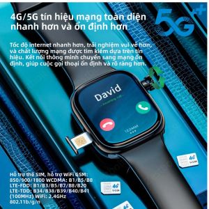 Đồng Hồ Thông Minh S10 Pro Màn Hình AMOLED 2.29 Inch Hệ Điều Hành Android 10.0 Giá 190 ° Camera Quay Vòng NFC Theo Dõi Sức Khỏe GPS WiFi - Thiết Bị Theo Dõi Thể Dục Dành Cho Người Lớn