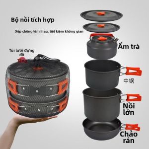 Keluojing | Bộ Dụng Cụ Nấu Ăn Du Lịch