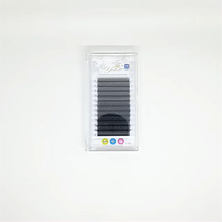 Yelix Y-Shape V-Shape W-Shape Ellipse 3D Super Soft Eyelash Extension ...