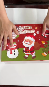 DIY vòng tay charm  giáng sinh blind box hộp mù hộp lịch vọng hậu đếm ngược giáng sinh vòng charm Phụ Kiện