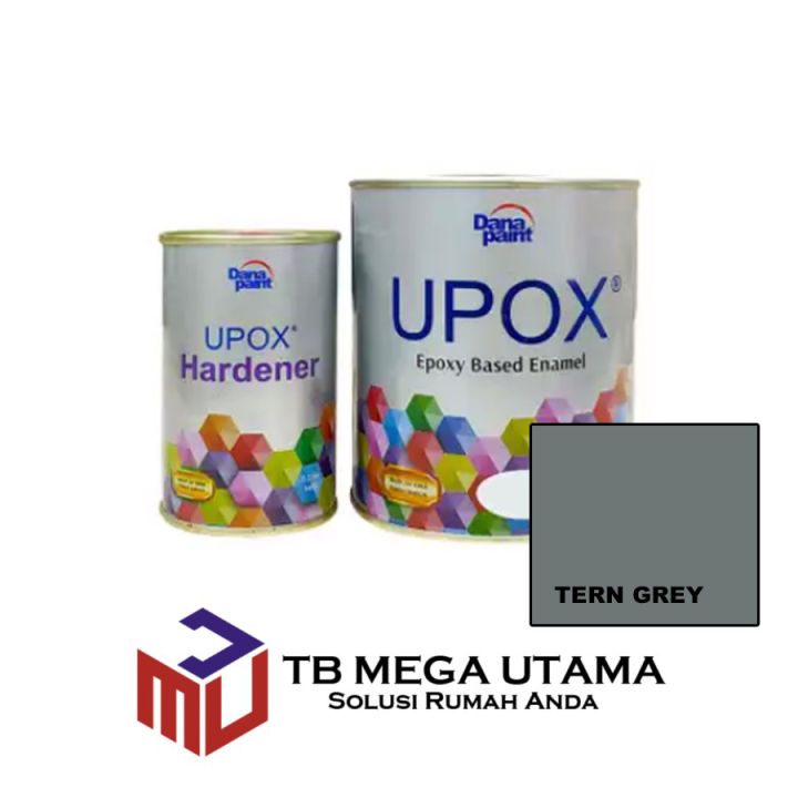 Upox Danapaint Tern Grey 1 Liter | Cat Epoxy 2 Komponen