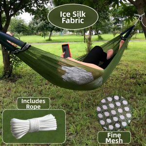 LIKE | Anti-roll Single Person Ice Silk Hammock