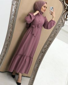 DRESS WANITA CRINGKEL AIRFLOW PREMIUM - ISABELA DRESS PESTA - BAJU MUSLIM - baju kondangan wanita modern 2024 kekinian