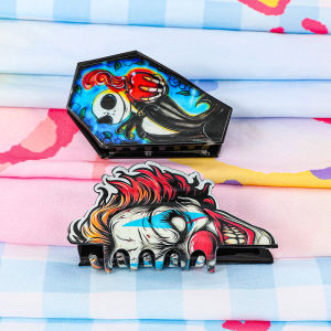 1PC/2PCS A hair claw with the theme of Disneys "The Nightmare Before Christmas".