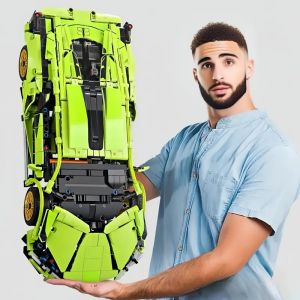 Sports Car Building Block Model Set Puzzle Racing Car Enthusiasts Kids Children Friends Birthday Toys Collection Gifts