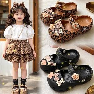 JIFANPAUL | Ballet Mary Jane Sandals for Girls Non-slip Outdoor Wear
