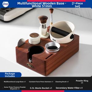 BINCOO | Walnut Wood Constant Pressure Tamping and Distribution Tool