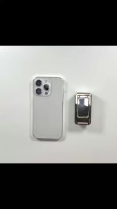 Clipping Zinc Alloy metal Cellphone Holder with clip Portable and Foldable adjustable·Stand
