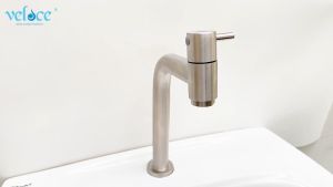 Kran Wastafel Cuci Tangan Berkualitas Tinggi: Veloce Keran Air Stainless Drat 1/2