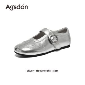 Agsdon | Flats Mary Jane Women Shoes New Summer Casual Light Mouth