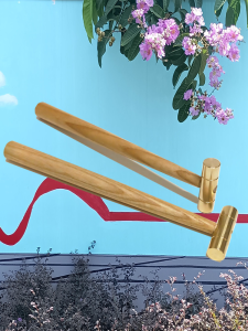 Precision Craftsmanship Copper Hammer for Watch Repair Gold Silver Processing round Head Hammer Wooden Handle Repair Tool