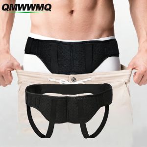 1Pc Left Right Side Hernia Belt Truss Adjustable Groin Support Brace with Removable Compression Pads for Men Women Pain Relief