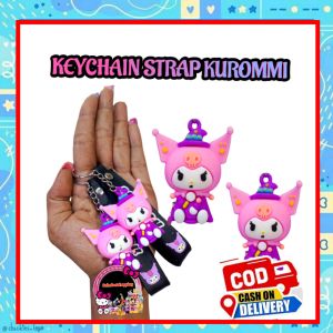 Sahabat Shopping - Gantungan Kunci Strap Kurommi Pink Purple Cute Series