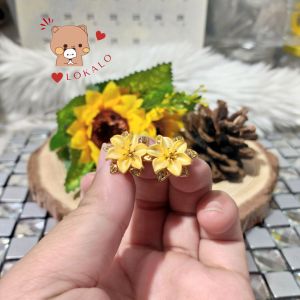 (Có Clip) Đôi Bông Tai Cưới Hoa Mai Xuping Mạ Vàng 24k Y Như Vàng Cưới Thật - Dành làm đẹp cho chị em tham gia tiệc cưới - Lokalo 15922 - Đổi trả 07 ngày - Bảo Hành 03 Tháng - (Trang Sức Cưới)