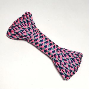 20 mét- Dây Cotton 3mm dạng bính ấn tượng dùng làm macrame vòng tay trang trí thời trang