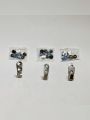 Móc inox, móc treo tủ, móc lên tường, móc treo tiện lợi- TẶNG VÍT - 045. 