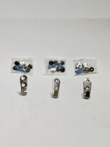 Móc inox móc treo tủ móc lên tường móc treo tiện lợi- TẶNG VÍT - 045