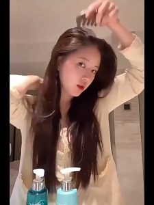 AI-C1355 Kerokan Sisir Gigi Relaksasi / Sisir Pijat Kepala Bahan Kayu Terapi Rambut kulit Serbaguna