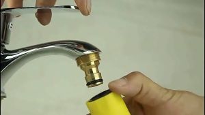 Sambungan Kran Kuningan Konektor Keran Selang Air Mesin Cuci Adaptor