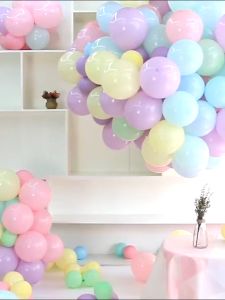 50pc 10 inch Pastel Macaron Latex Balloons Birthday Party Wedding Decor Happy Party Needs