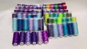 New 6pcs/Pack Assorted Colors Sewing Thread Polyester Sewing Thread For Domestic DIY Sewing And Embroidery