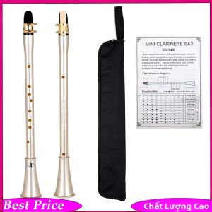 IRIN | IRIN MI-03 Eb Clarinet Với Túi Oxford Và Sách Hướng Dẫn Sử Dụng Thân Đàn Bằng Nhựa Cao Cấp Chống Rò Rỉ 17 Phím Nhạc Cụ Có Âm Sắc Giống Kèn Saxophone