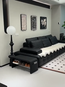 Shoes Changing Stool High-end Home Entrance Hallway Long Sofa Small Low Stool For Sitting Shoe Cabinet Shoes Changing Stool